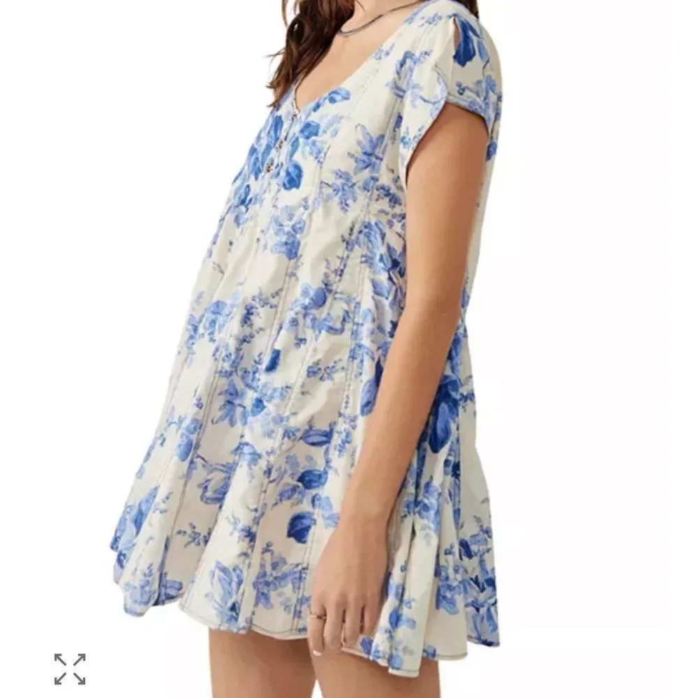 Free People Sully Floral Dress E26